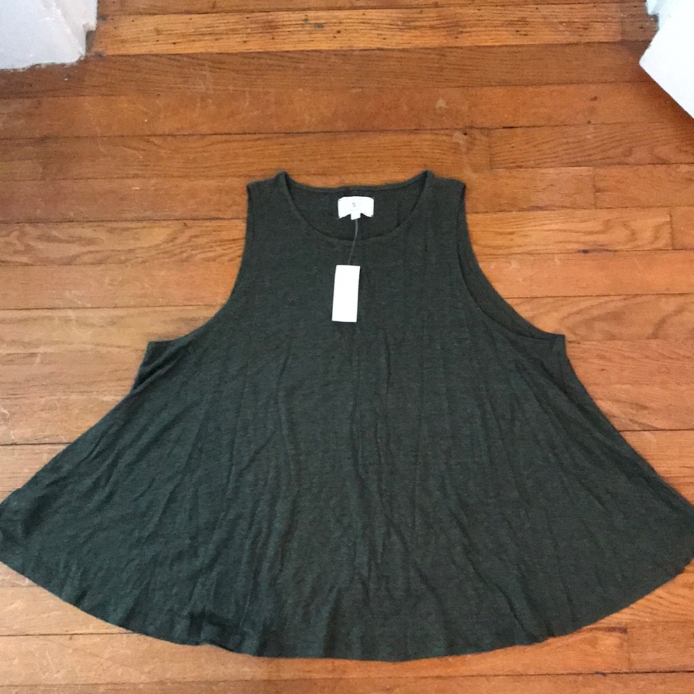 NWT Lou & Gray linen tank